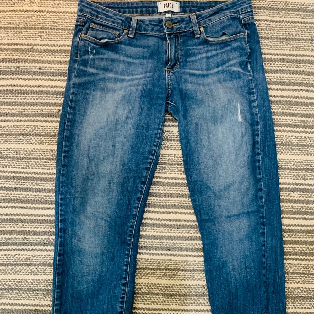 Paige cropped jeans